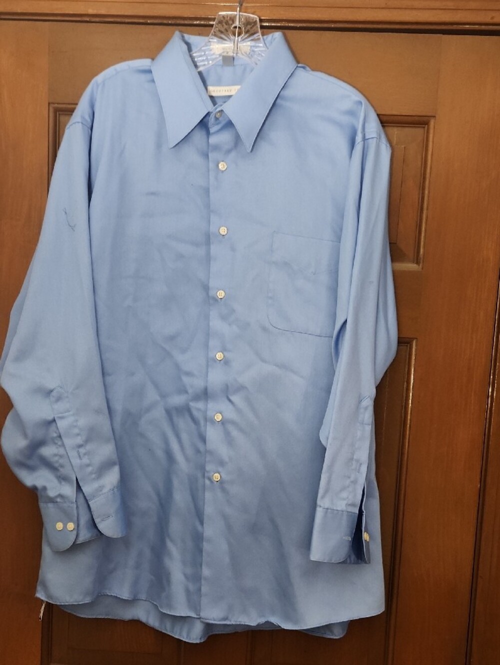 Geoffrey Beene Pale Blue Men's Dress Shirt